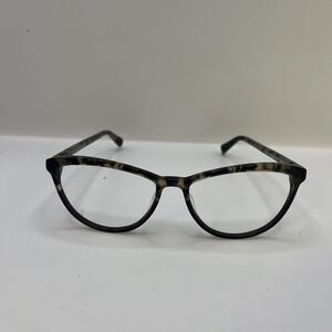 Warby Parker Louise 189 Black Tortoise Womens Semi Cat Eye Eyeglasses 55-16-140